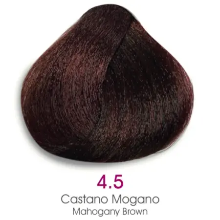 TMT Milano Art Collection Crema Colorante Luminacolor 4.5 Castaño Medio Marrón Caoba 100ml - 1